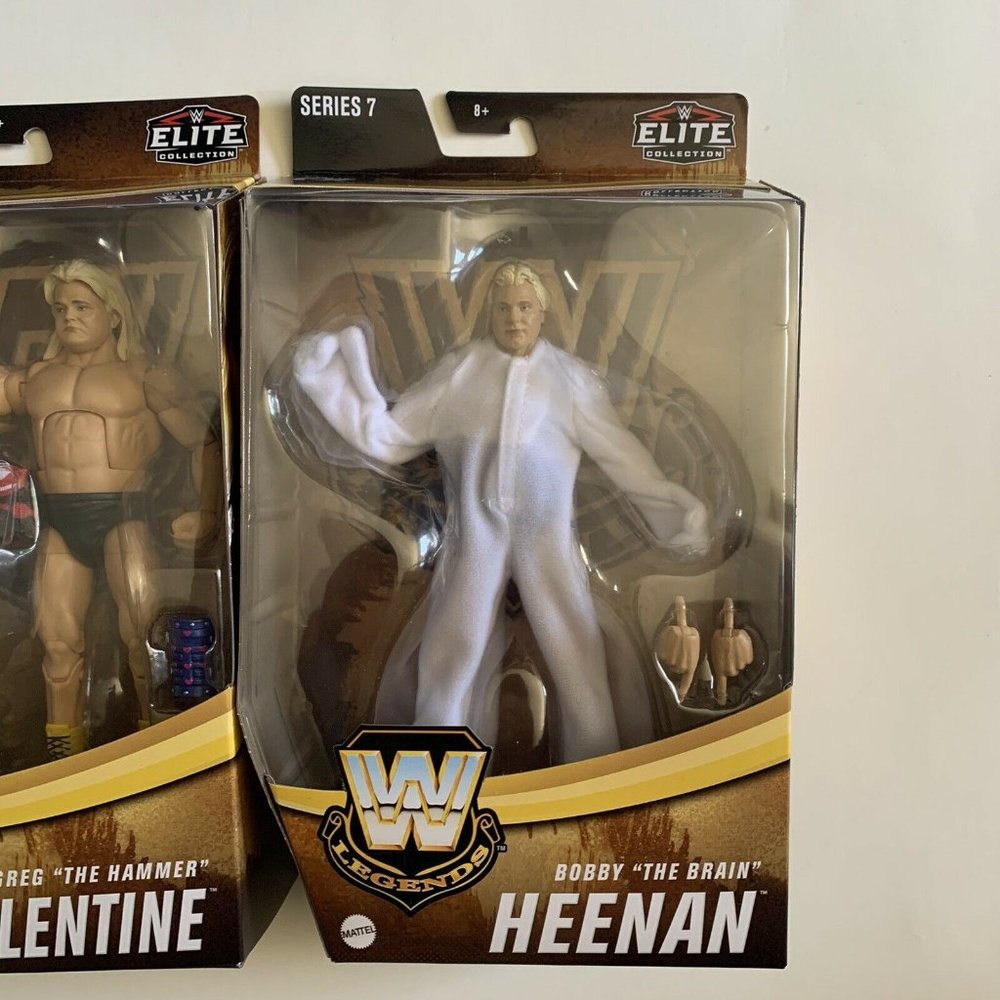 WWE Elite Legends Series 7 Set Of 3 Greg Valentine - Picture 6 of 6